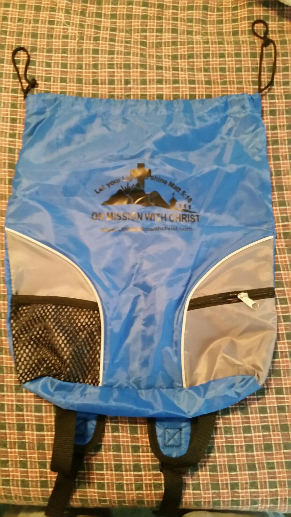 Backpack with two pockets